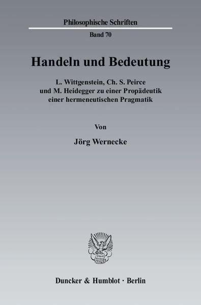 Produktbild: Handeln und Bedeutung.