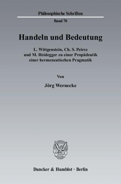 Produktbild: Handeln und Bedeutung.