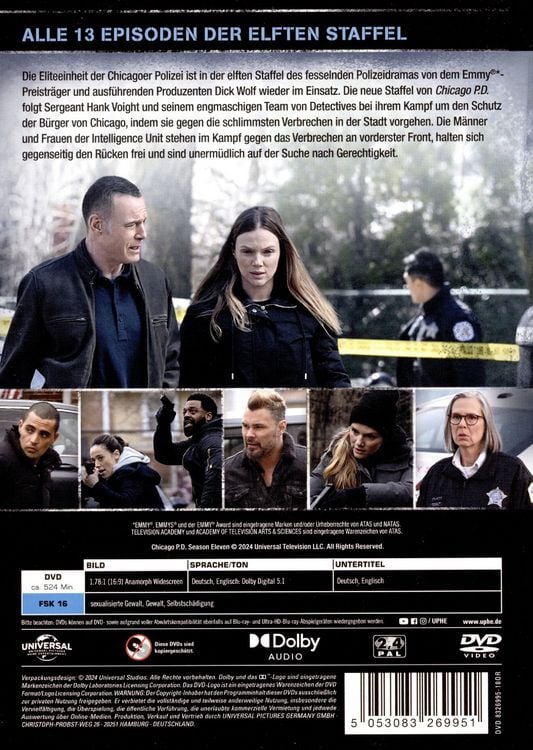 Produktbild: Chicago P.D. - Staffel 11 [3 DVDs]