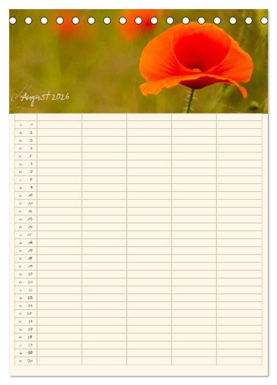 Produktbild: Mit Blick in den Garten (Tischkalender 2026 DIN A5 hoch), CALVENDO Monatskalender