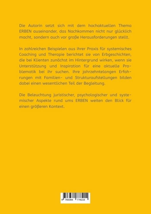 Produktbild: ERBEN ist mehr als ein Gl&uuml;cksfall