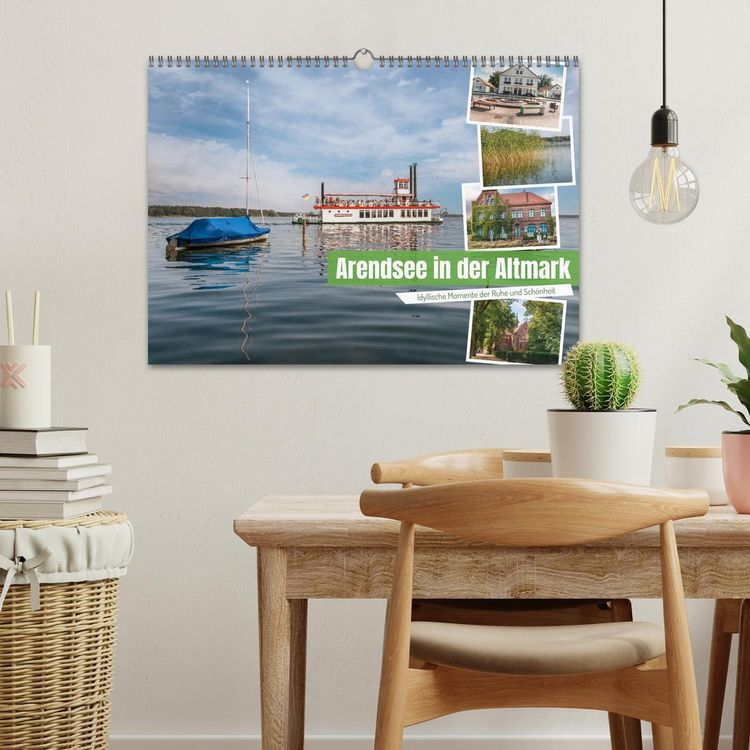 Produktbild: Arendsee in der Altmark (Wandkalender 2026 DIN A3 quer), CALVENDO Monatskalender