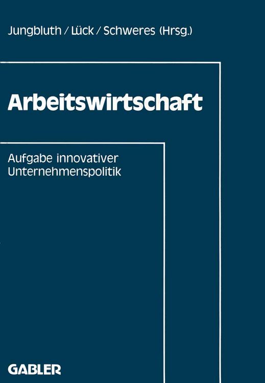 Produktbild: Arbeitswirtschaft