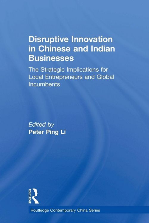 Produktbild: Disruptive Innovation in Chinese and Indian Businesses