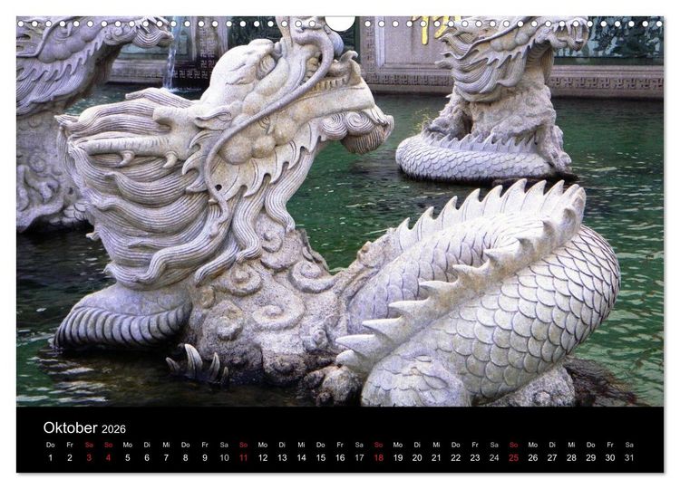 Produktbild: Impressionen aus China (Wandkalender 2026 DIN A3 quer), CALVENDO Monatskalender