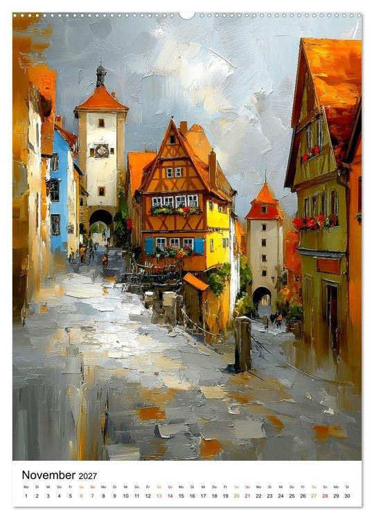 Produktbild: Europa Sch&ouml;nheit - Premium Edition (Wandkalender 2027 DIN A2 hoch), CALVENDO Monatskalender