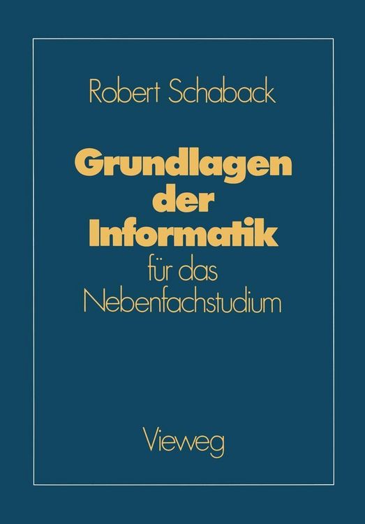 Produktbild: Grundlagen der Informatik