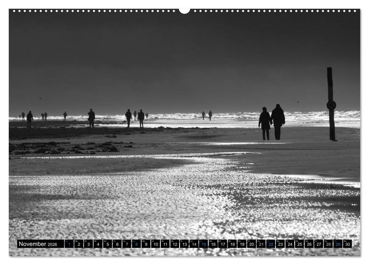 Produktbild: St. Peter Ording (hochwertiger Premium Wandkalender 2026 DIN A2 quer), Kunstdruck in Hochglanz