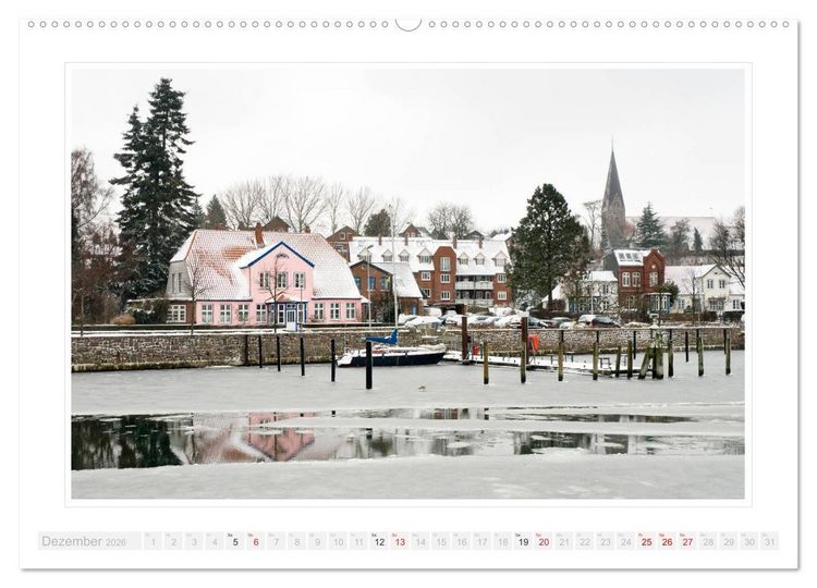 Produktbild: Eckernf&ouml;rder Impressionen (Wandkalender 2026 DIN A2 quer), CALVENDO Monatskalender