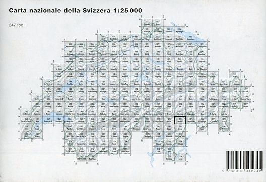 Produktbild: Swisstopo 1 : 25 000 Mesocco