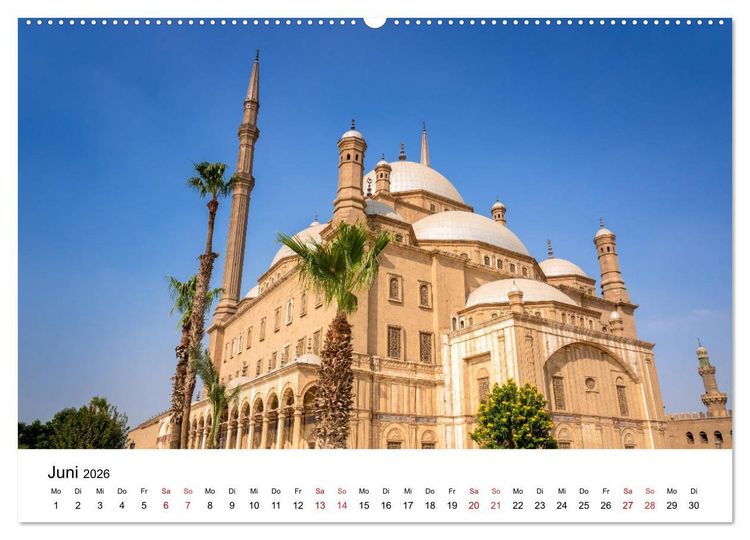 Produktbild: Kairo ganz nah (Wandkalender 2026 DIN A2 quer), CALVENDO Monatskalender