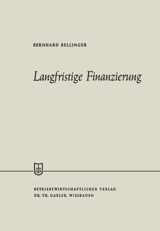 Produktbild: Langfristige Finanzierung