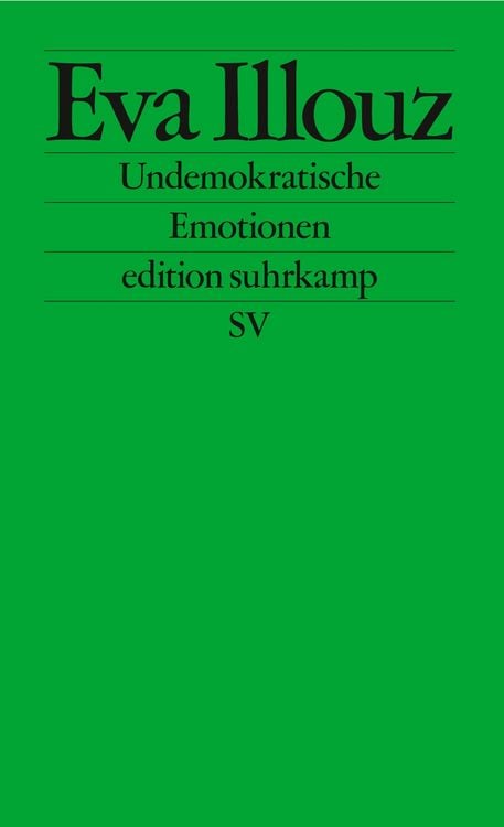 Produktbild: Undemokratische Emotionen