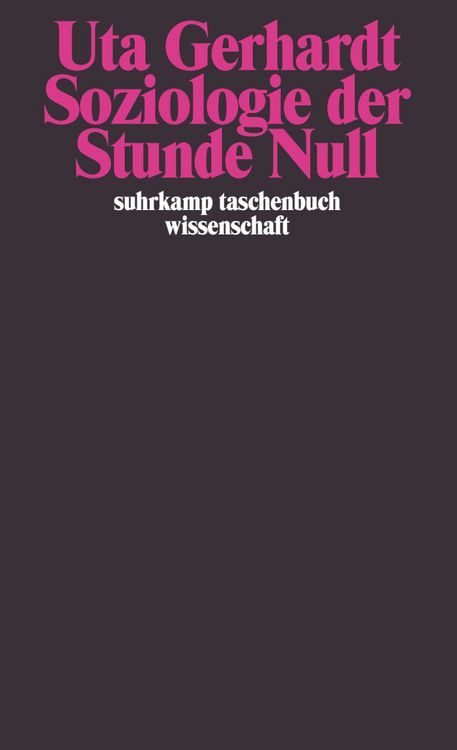 Produktbild: Soziologie der Stunde Null
