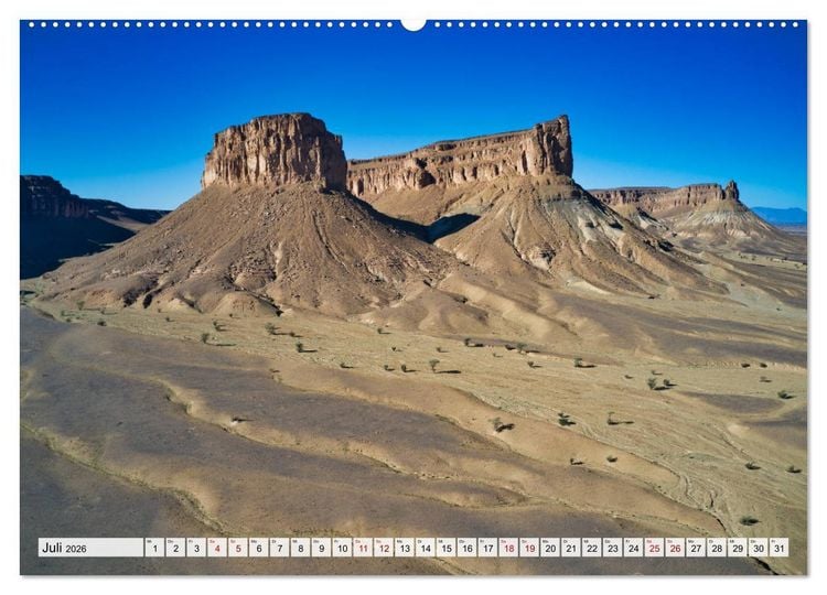 Produktbild: Marokko - Faszinierende Landschaften und traditionelle Bauwerke von oben (hochwertiger Premium Wandkalender 2026 DIN A2 quer), Kunstdruck in Hochglanz