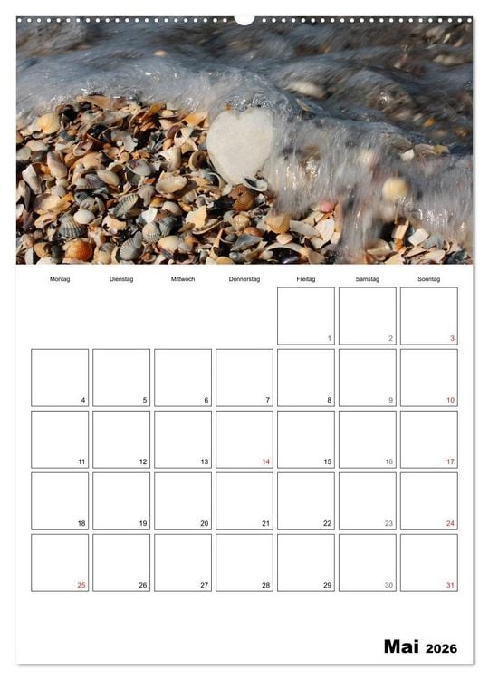 Produktbild: Ein herzliches Jahr (hochwertiger Premium Wandkalender 2026 DIN A2 hoch), Kunstdruck in Hochglanz