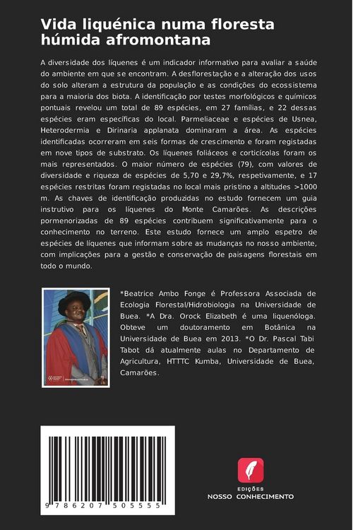 Produktbild: Vida liqu&eacute;nica numa floresta h&uacute;mida afromontana
