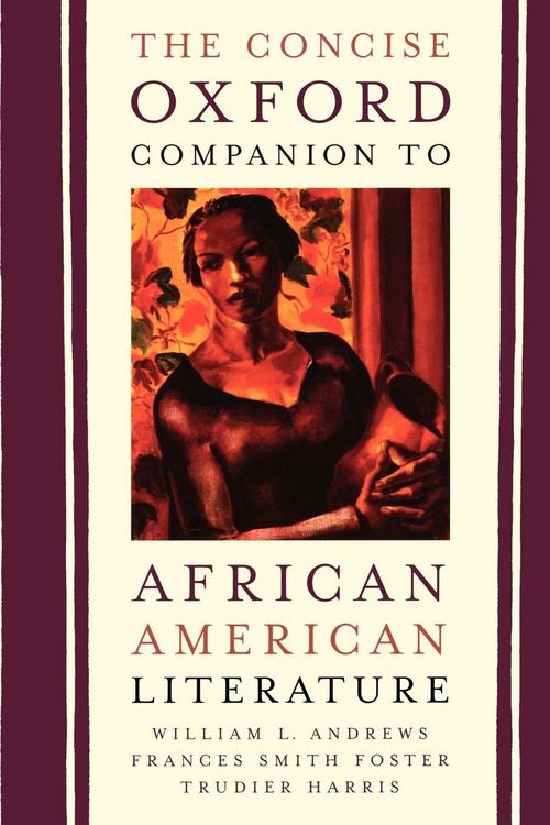 Produktbild: The Concise Oxford Companion to African American Literature