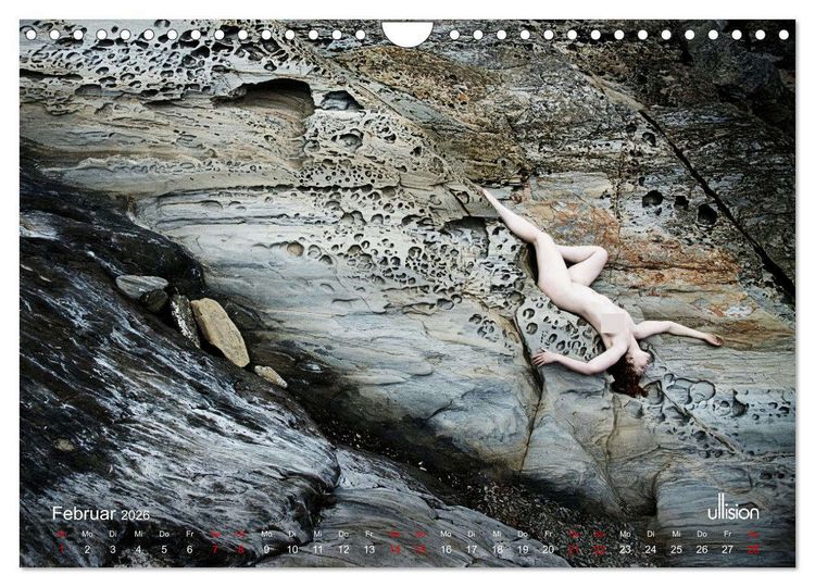 Produktbild: Poesie der Stille &ndash; Akt in der Natur (Wandkalender 2026 DIN A4 quer), CALVENDO Monatskalender