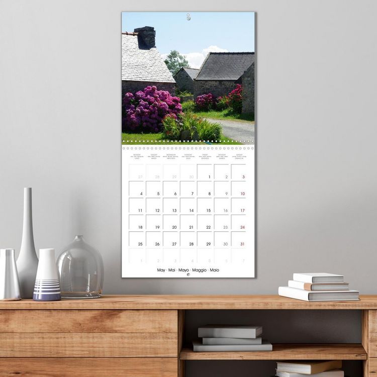Produktbild: Le village de Rostudel (Calendrier mural carr&eacute; 2026 30x30 cm) Calendrier double avec une page pour vos prises de notes