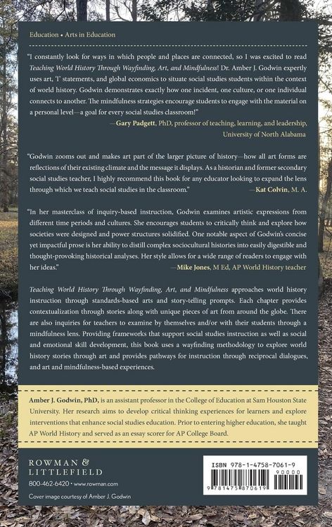 Produktbild: Teaching World History Through Wayfinding, Art, and Mindfulness