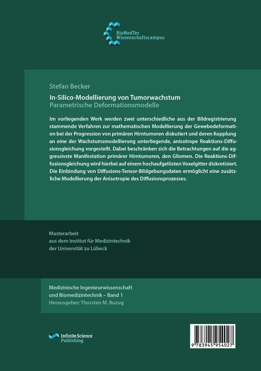 Produktbild: In-Silico-Modellierung von Tumorwachstum