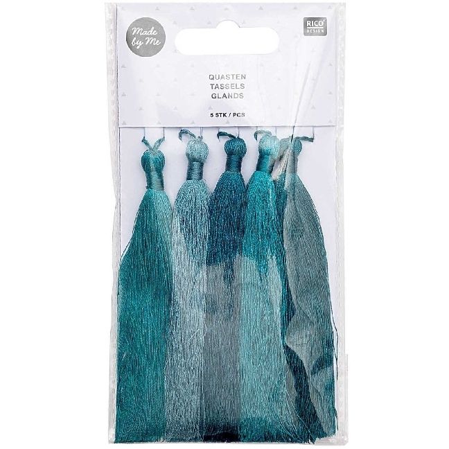 Produktbild: Quasten Seeblau