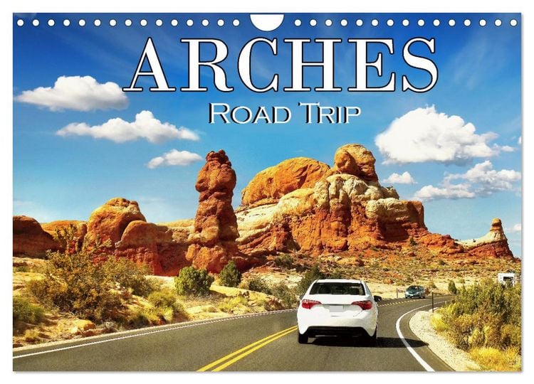 Produktbild: Arches Road Trip (Wall Calendar 2026 DIN A4 landscape), CALVENDO 12 Month Wall Calendar