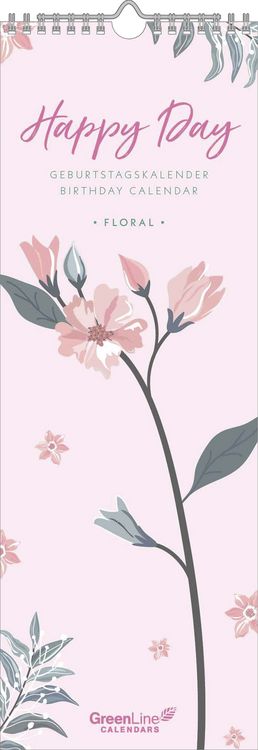 Produktbild: Geburtstagskalender Floral
