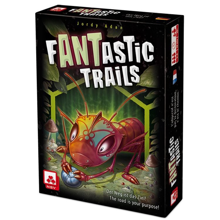 Produktbild: NSV - FANTASTIC TRAILS, Kartenspiel - der Weg ist das Ziel