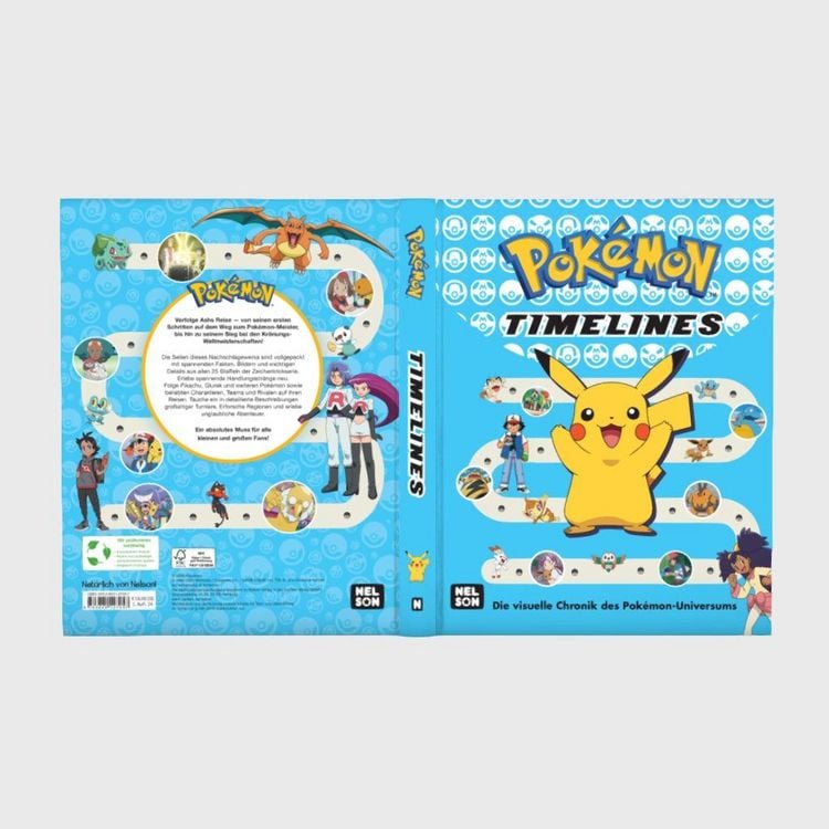 Produktbild: Pok&eacute;mon Handbuch: Pok&eacute;mon: Timelines