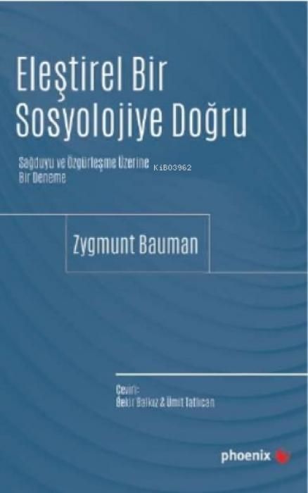 Produktbild: Elestirel Bir Sosyolojiye Dogru