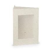Produktbild: Paperado-5er Pack PP-Karten eckig Ft.B6, Terra Vanilla