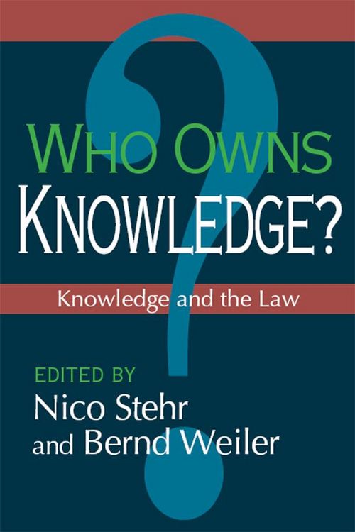 Produktbild: Who Owns Knowledge?