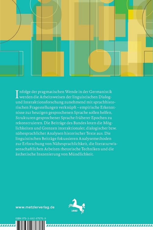 Produktbild: Sprechen und Gespr&auml;ch in historischer Perspektive