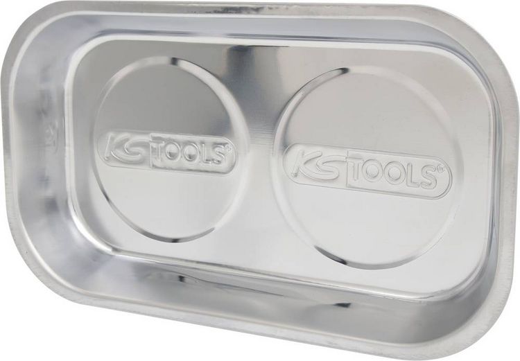 Produktbild: KS Tools 800.0151 Edelstahl Magnet-Teller, 140x240mm
