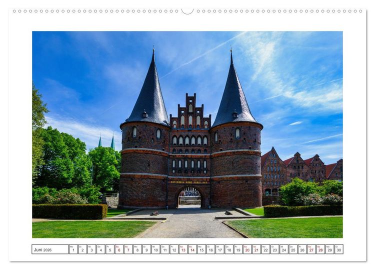 Produktbild: Fotospots in Deutschland (Wandkalender 2026 DIN A2 quer), CALVENDO Monatskalender