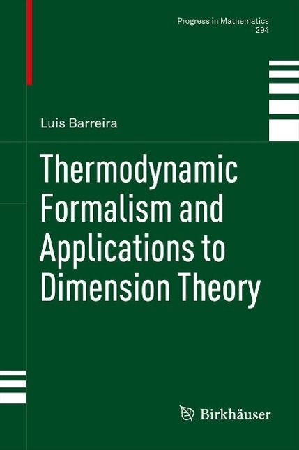 Produktbild: Thermodynamic Formalism and Applications to Dimension Theory