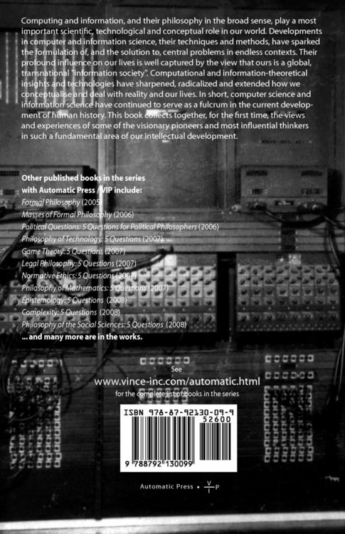 Produktbild: Philosophy of Computing and Information
