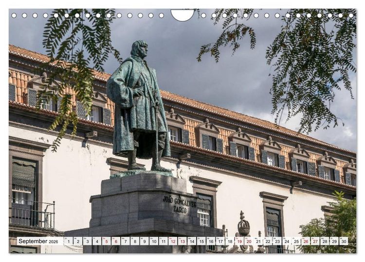 Produktbild: Madeira - Funchal (Wandkalender 2026 DIN A4 quer), CALVENDO Monatskalender