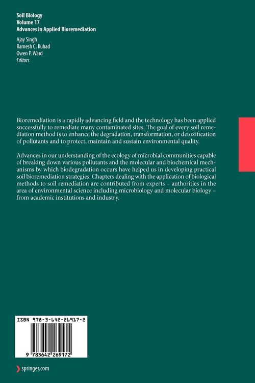 Produktbild: Advances in Applied Bioremediation