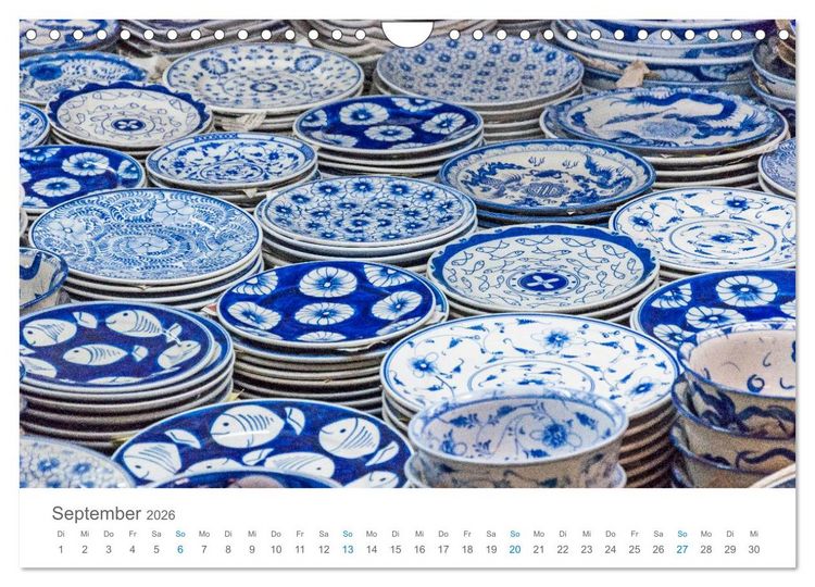 Produktbild: M&auml;rkte in S&uuml;dostasien (Wandkalender 2026 DIN A4 quer), CALVENDO Monatskalender