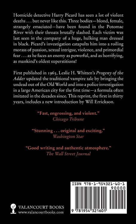 Produktbild: Progeny of the Adder (Paperbacks from Hell)