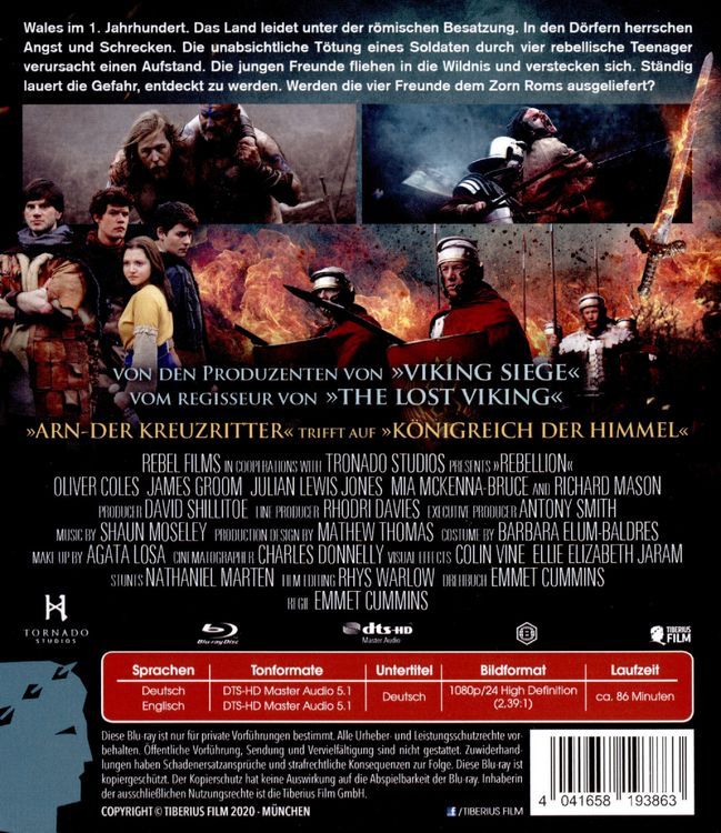 Produktbild: Rebellion - Der Zorn des R&ouml;mischen Reichs