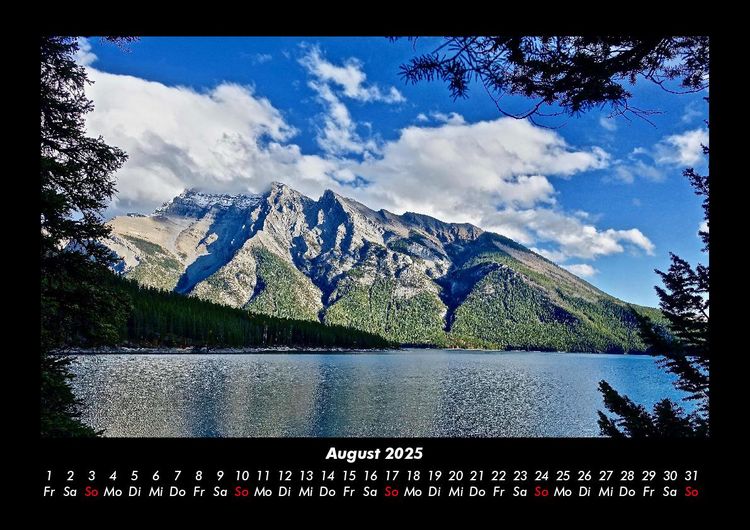 Produktbild: Die Seen der Erde 2025 Fotokalender DIN A3