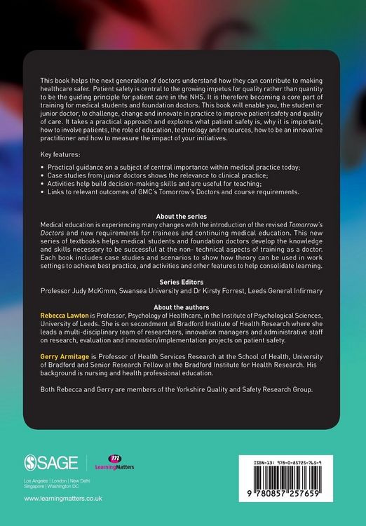 Produktbild: Innovating for Patient Safety in Medicine