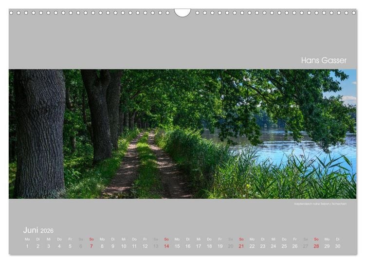 Produktbild: GROSSARTIGE LANDSCHAFTEN 2026 (Wandkalender 2026 DIN A3 quer), CALVENDO Monatskalender