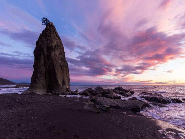Produktbild: CALVENDO Puzzle Rialto Beach - Olympic National Park | 1000 Teile Lege-Gr&ouml;&szlig;e 64x48cm Foto-Puzzle f&uuml;r gl&uuml;ckliche Stunden
