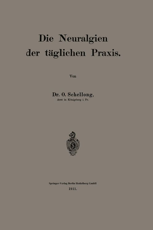 Produktbild: Die Neuralgien der t&auml;glichen Praxis