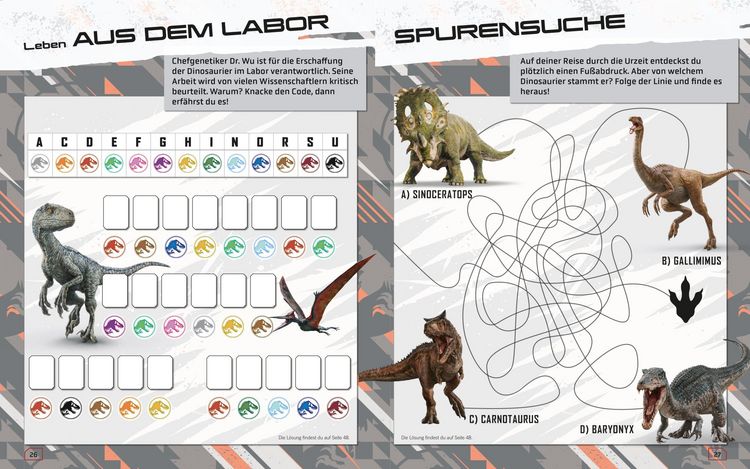 Produktbild: Jurassic World: Die Dinosaurier sind los!